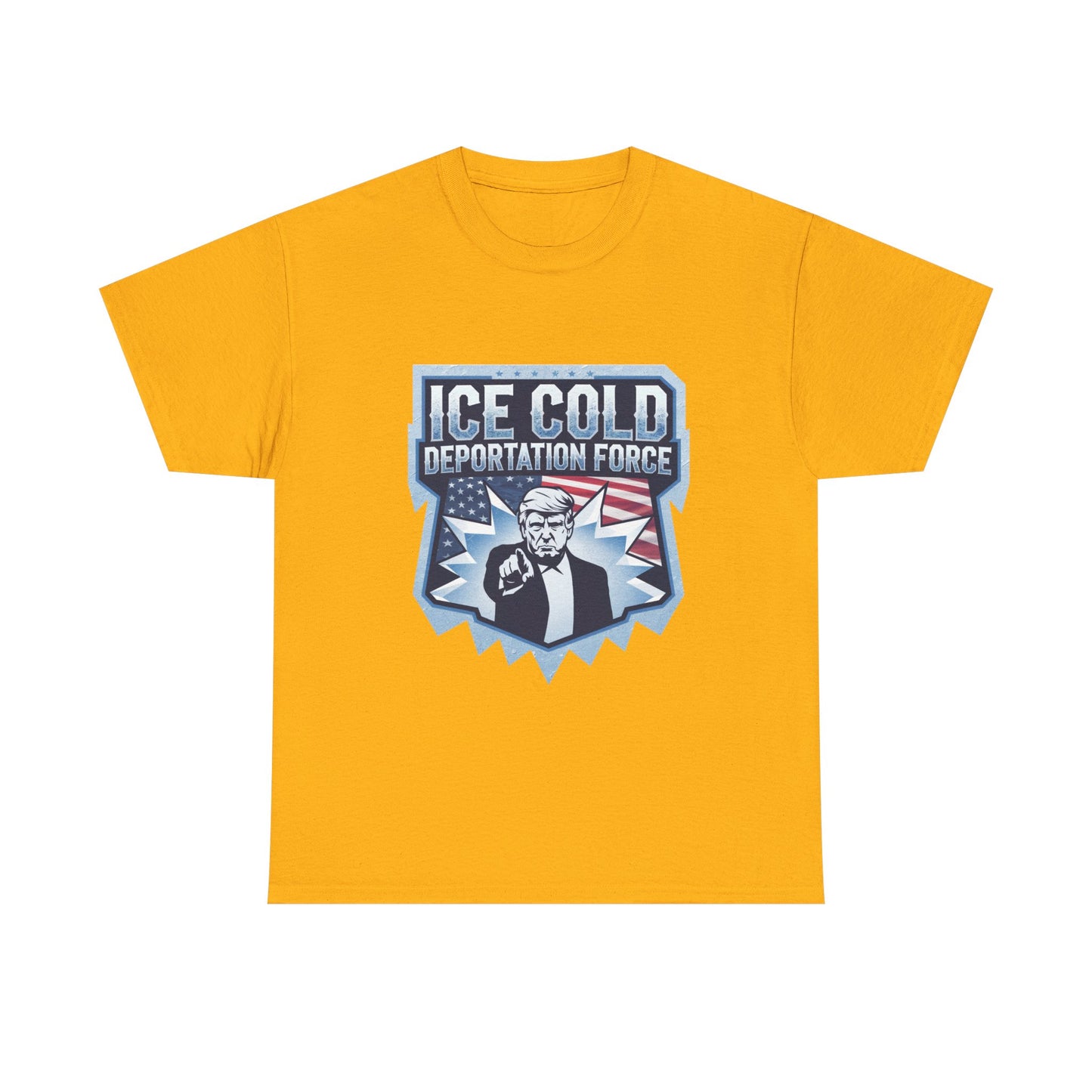 ICE Cold Deportation Force Unisex Tee - Conservative Border Security Shirt