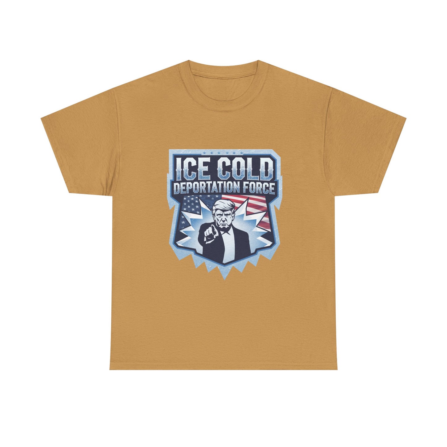 ICE Cold Deportation Force Unisex Tee - Conservative Border Security Shirt