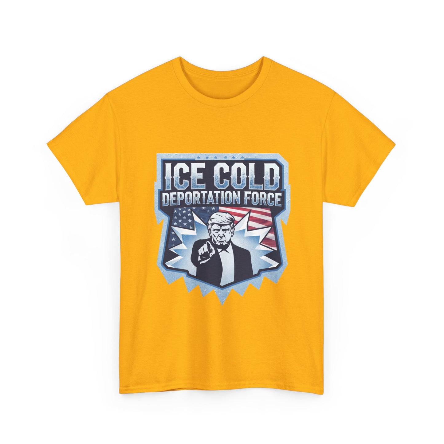 ICE Cold Deportation Force Unisex Tee - Conservative Border Security Shirt