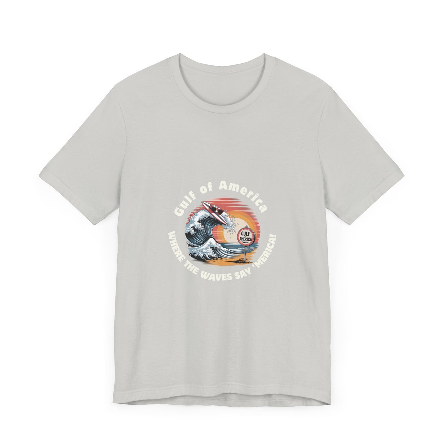 Surf's Up Unisex Jersey Tee - Beach Vibes Graphic T-Shirt