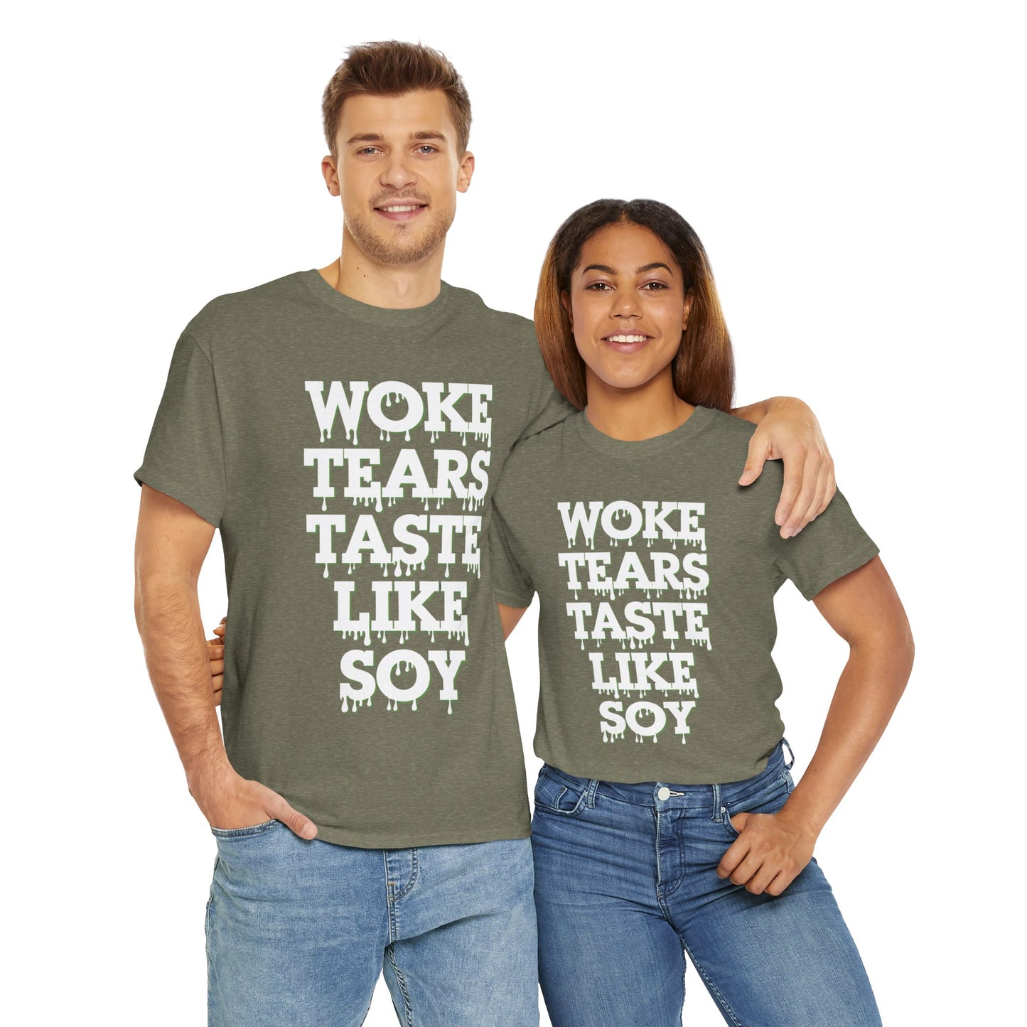 Graphic Tee - Woke Tears Taste Like Soy