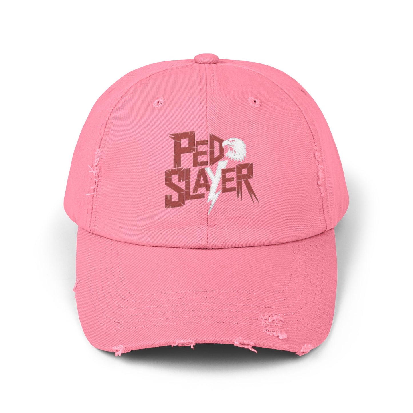 Pedo Slayer Distressed Unisex Hat for Patriots Fighting Justice