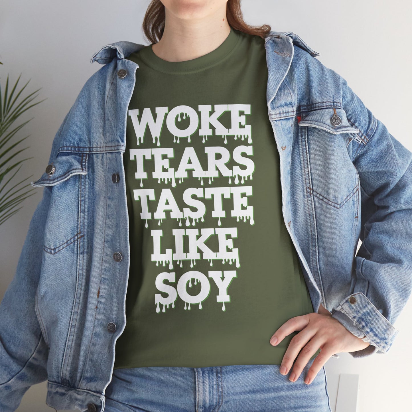 Graphic Tee - Woke Tears Taste Like Soy