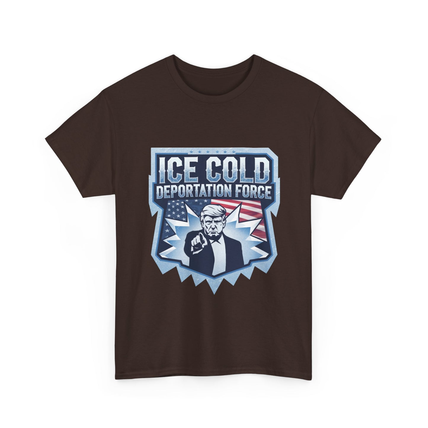 ICE Cold Deportation Force Unisex Tee - Conservative Border Security Shirt