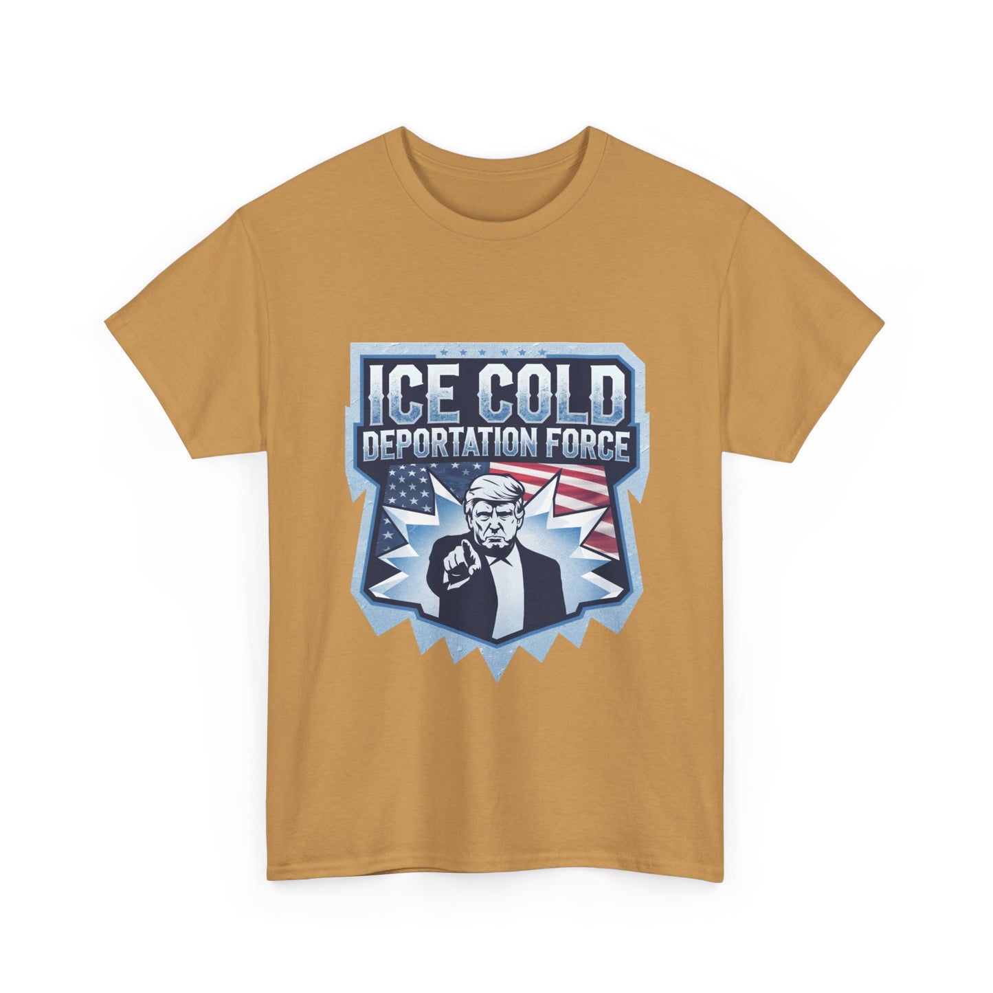 ICE Cold Deportation Force Unisex Tee - Conservative Border Security Shirt