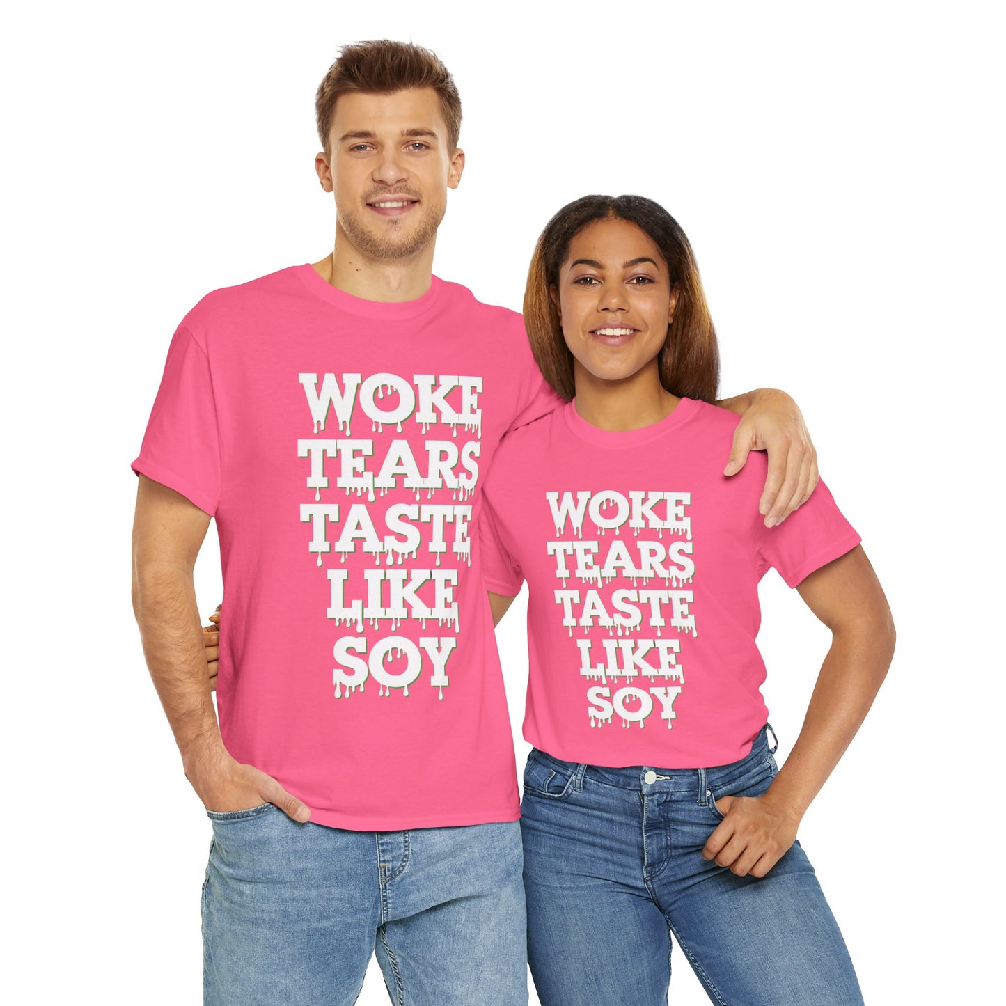 Graphic Tee - Woke Tears Taste Like Soy