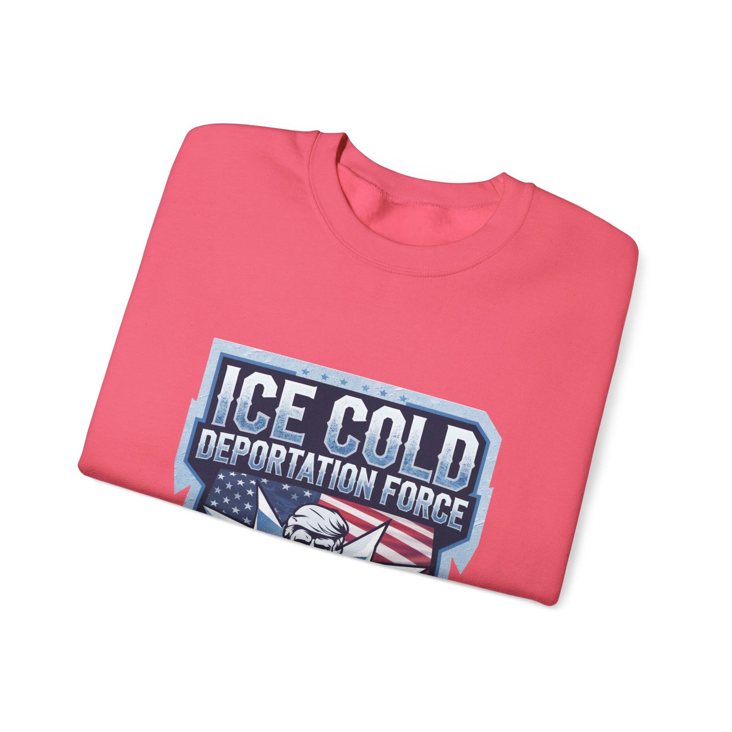 Unisex Sweatshirt ICE Cold Deportation Force Conservative Border Security Design