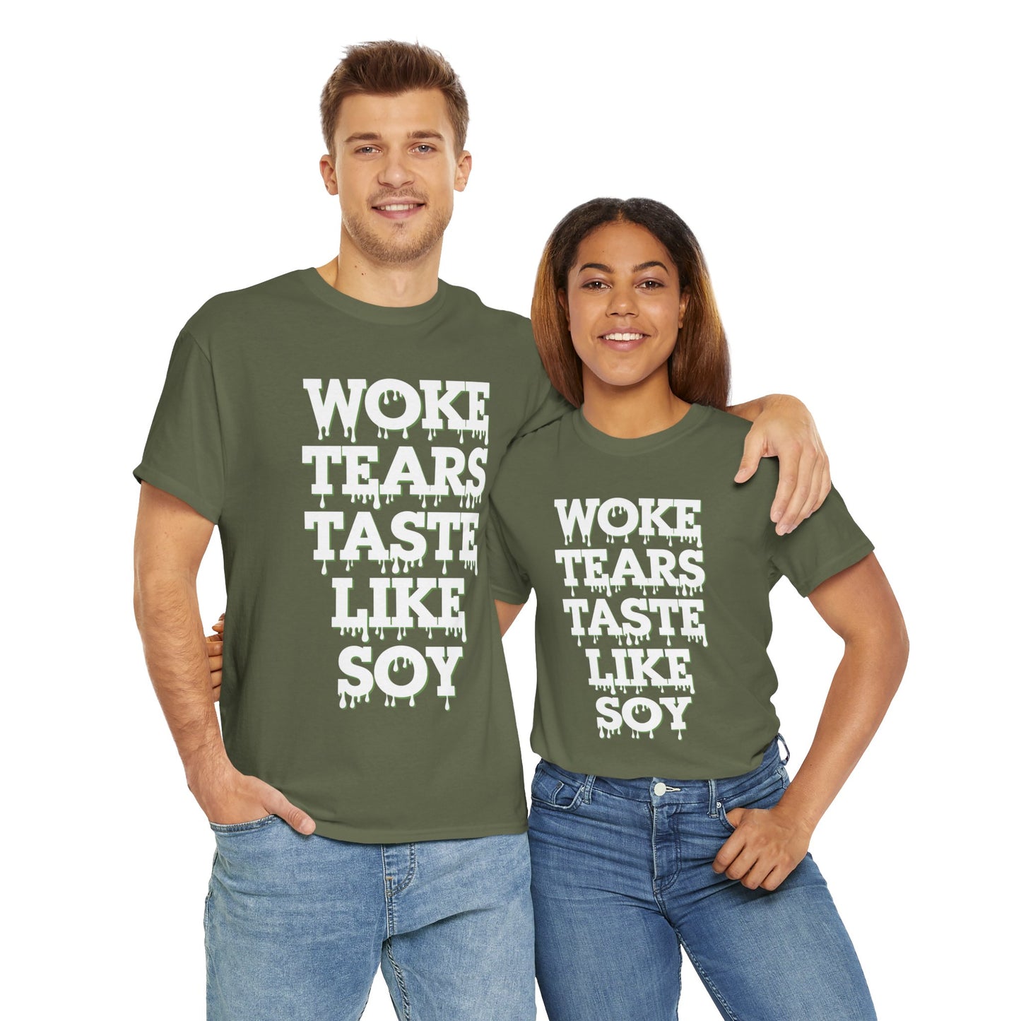 Graphic Tee - Woke Tears Taste Like Soy