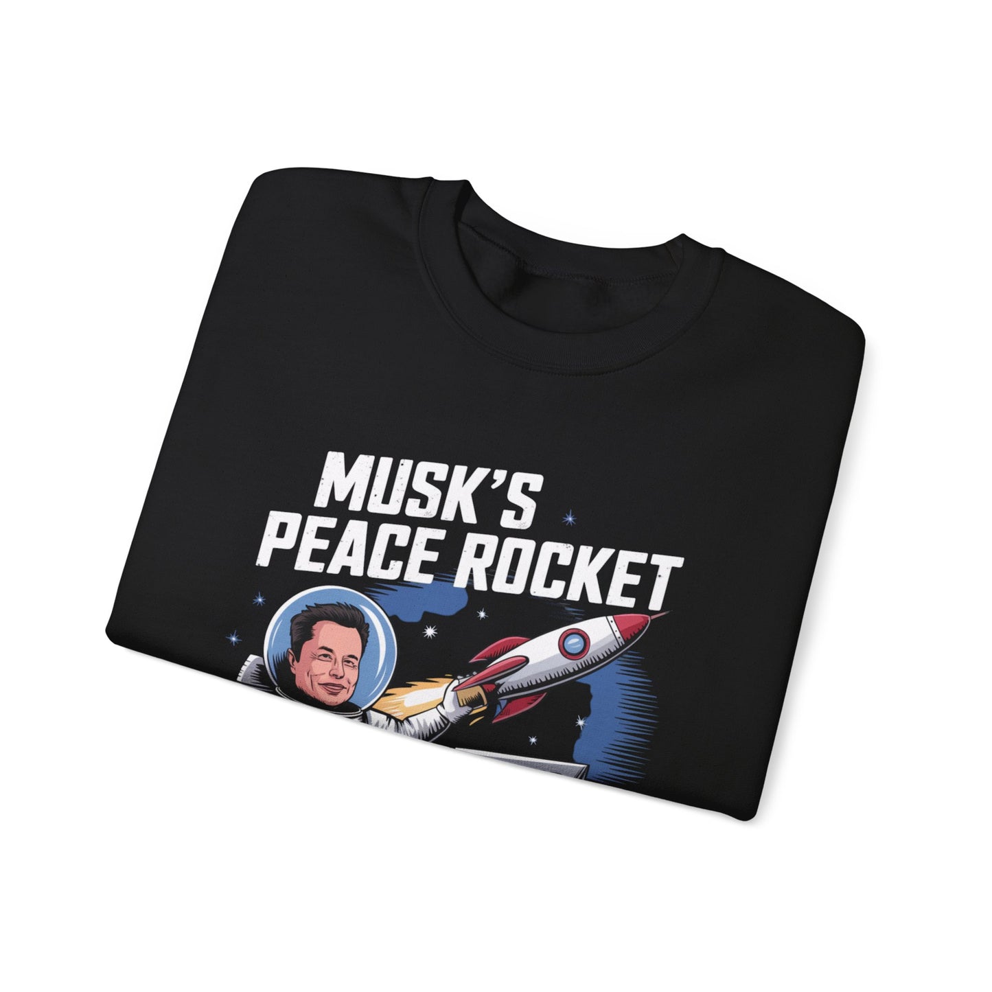 Musk's Peace Rocket Sweatshirt