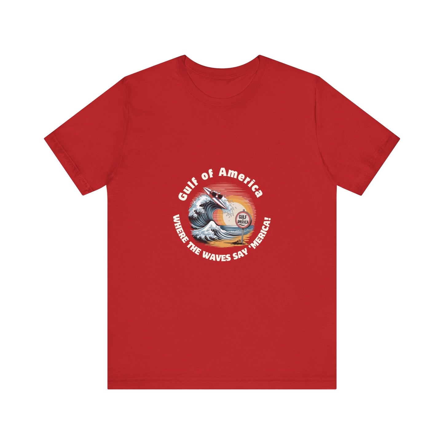 Surf's Up Unisex Jersey Tee - Beach Vibes Graphic T-Shirt