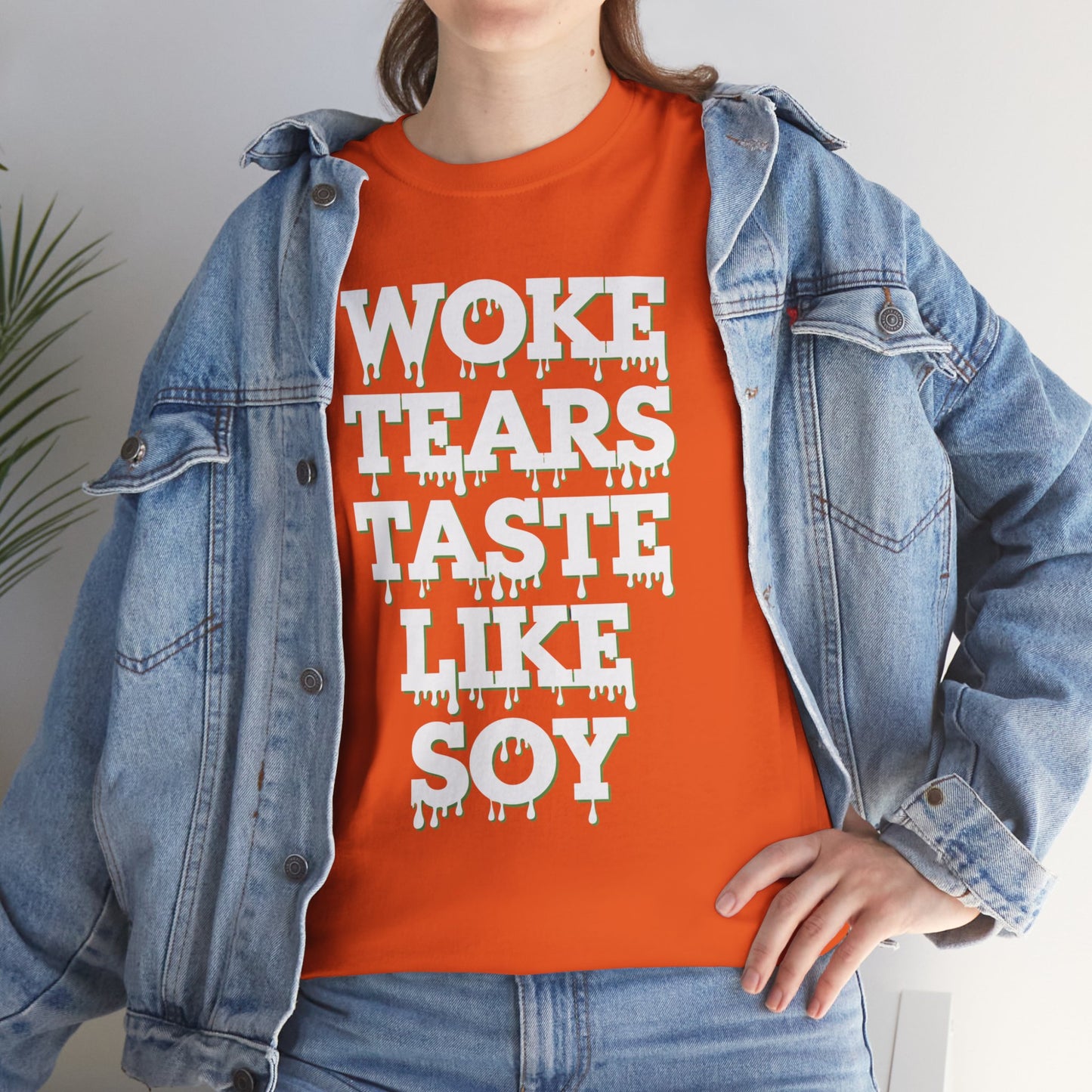 Graphic Tee - Woke Tears Taste Like Soy