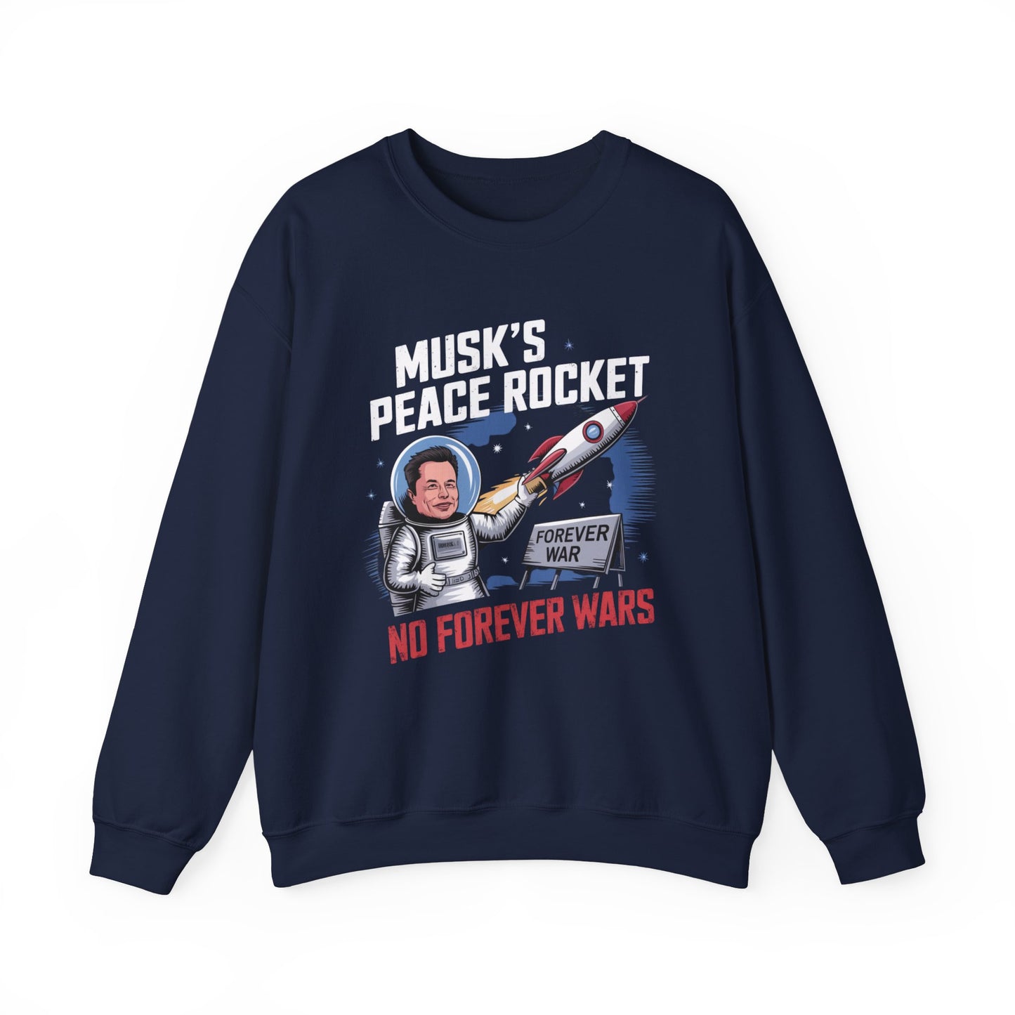 Musk's Peace Rocket Sweatshirt