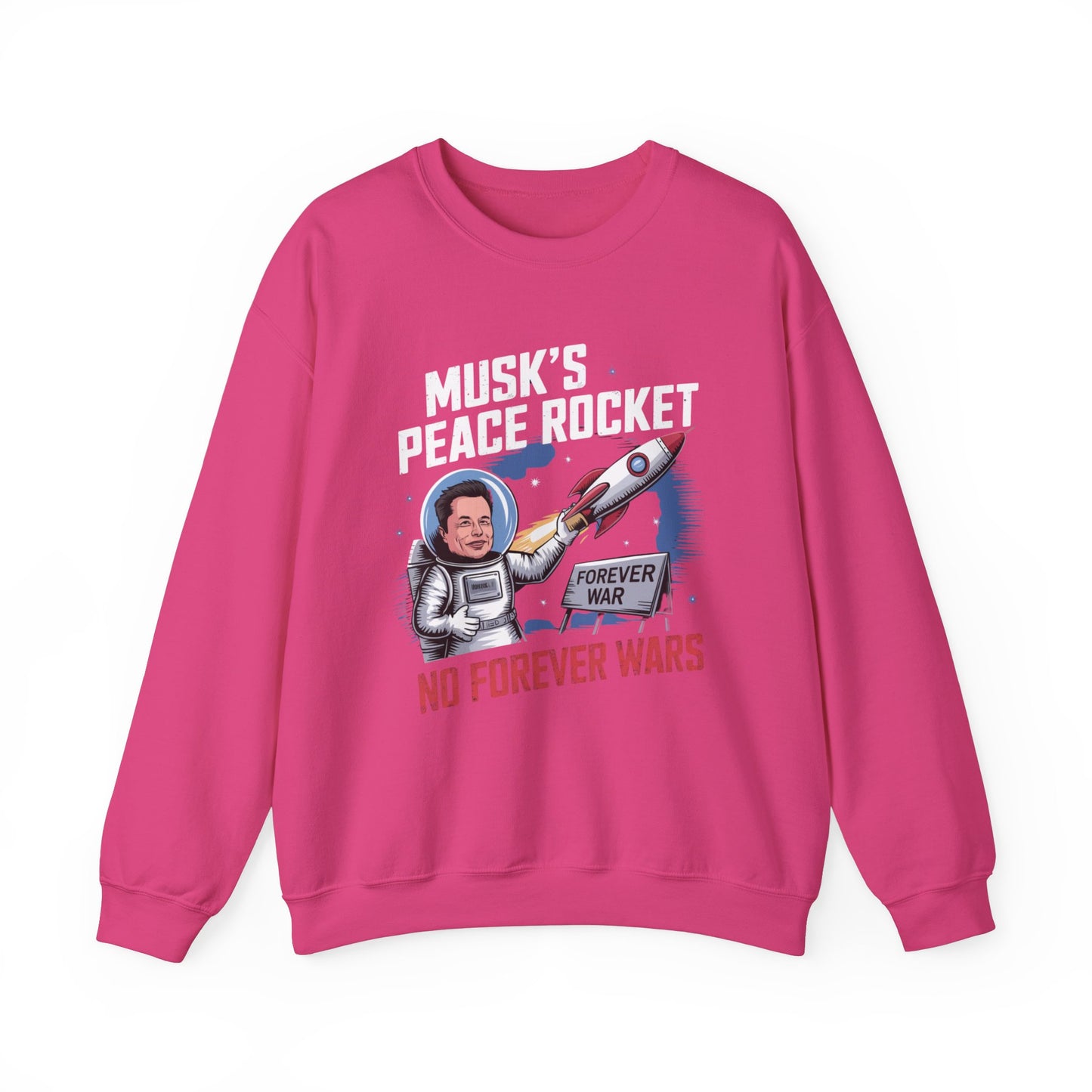 Musk's Peace Rocket Sweatshirt