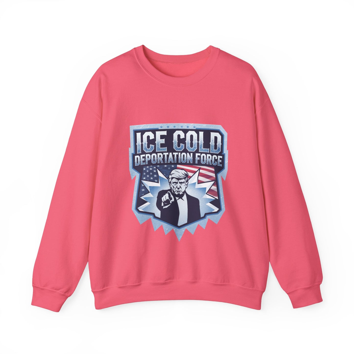 Unisex Sweatshirt ICE Cold Deportation Force Conservative Border Security Design