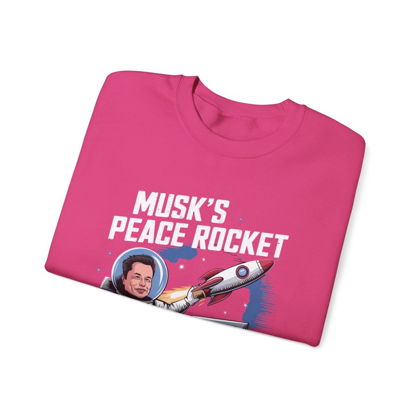 Musk's Peace Rocket Sweatshirt