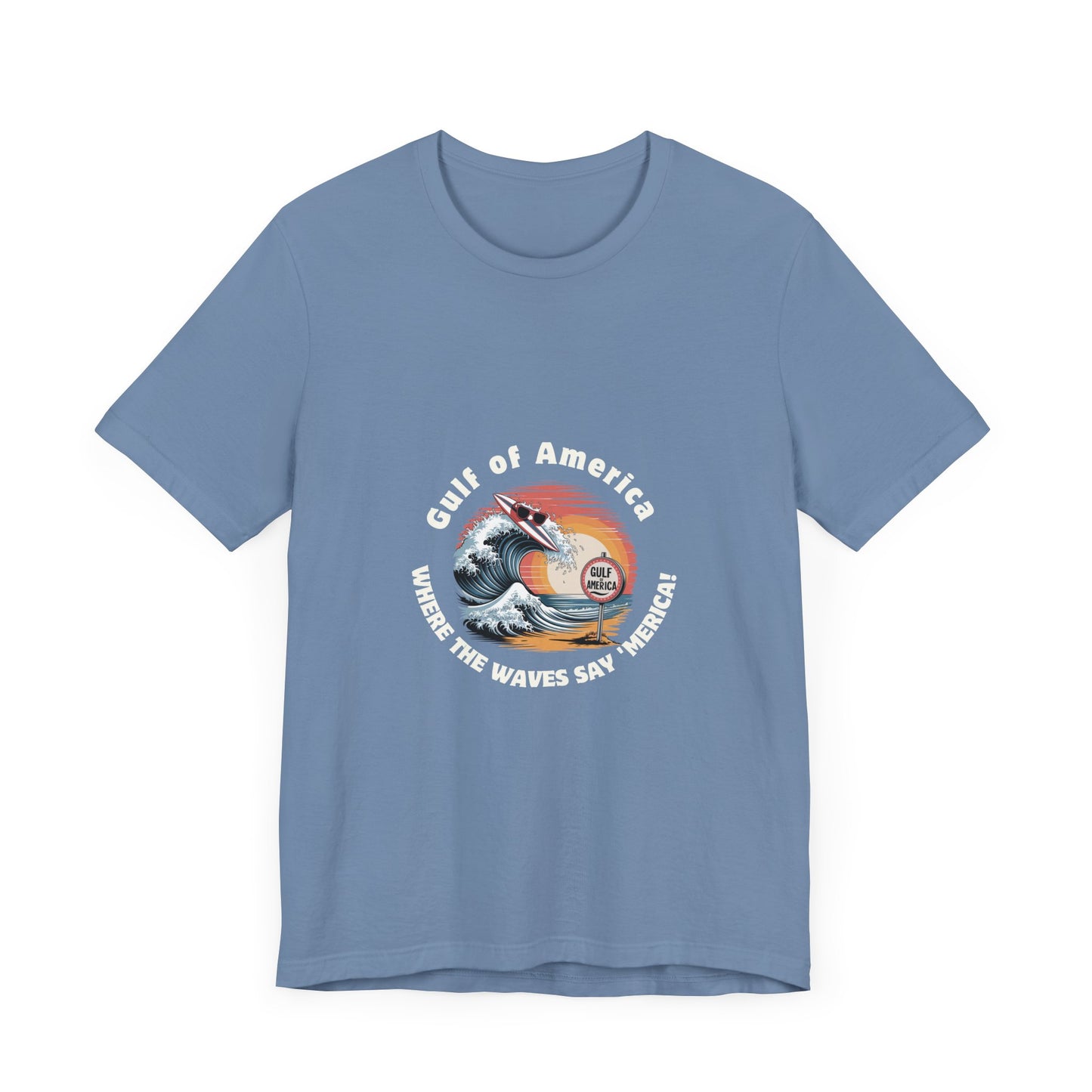 Surf's Up Unisex Jersey Tee - Beach Vibes Graphic T-Shirt