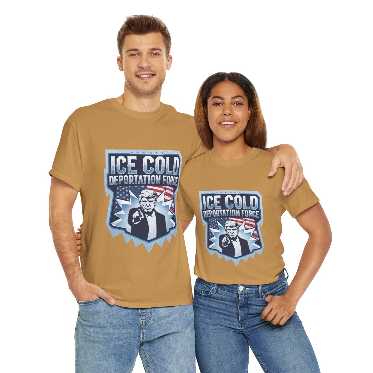 ICE Cold Deportation Force Unisex Tee - Conservative Border Security Shirt