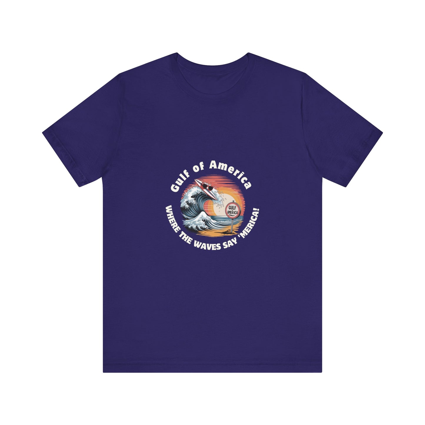 Surf's Up Unisex Jersey Tee - Beach Vibes Graphic T-Shirt