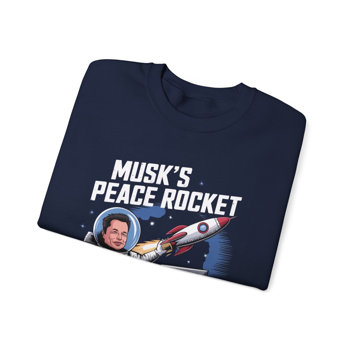 Musk's Peace Rocket Sweatshirt