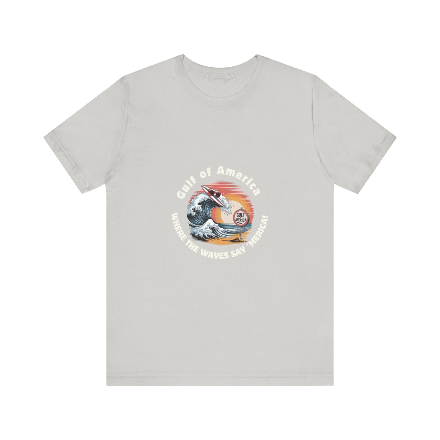 Surf's Up Unisex Jersey Tee - Beach Vibes Graphic T-Shirt